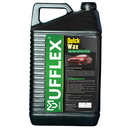 Quick Wax Concentrate-Instant Shine, Ultimate Protection- Dilution Ratio-1:9